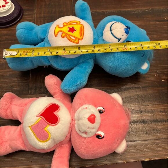 Lot of 2 Stuffed Care Bears from 2002 Champ and Lots of Love - Picture 6 of 6